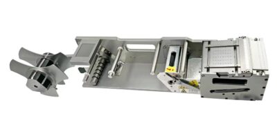 Alimentatore di etichette Samsung SM482 SM481 SM421 posizionamento strumento alimentatore PMI smt alimentatore FS-LB-SAM-100-Y03